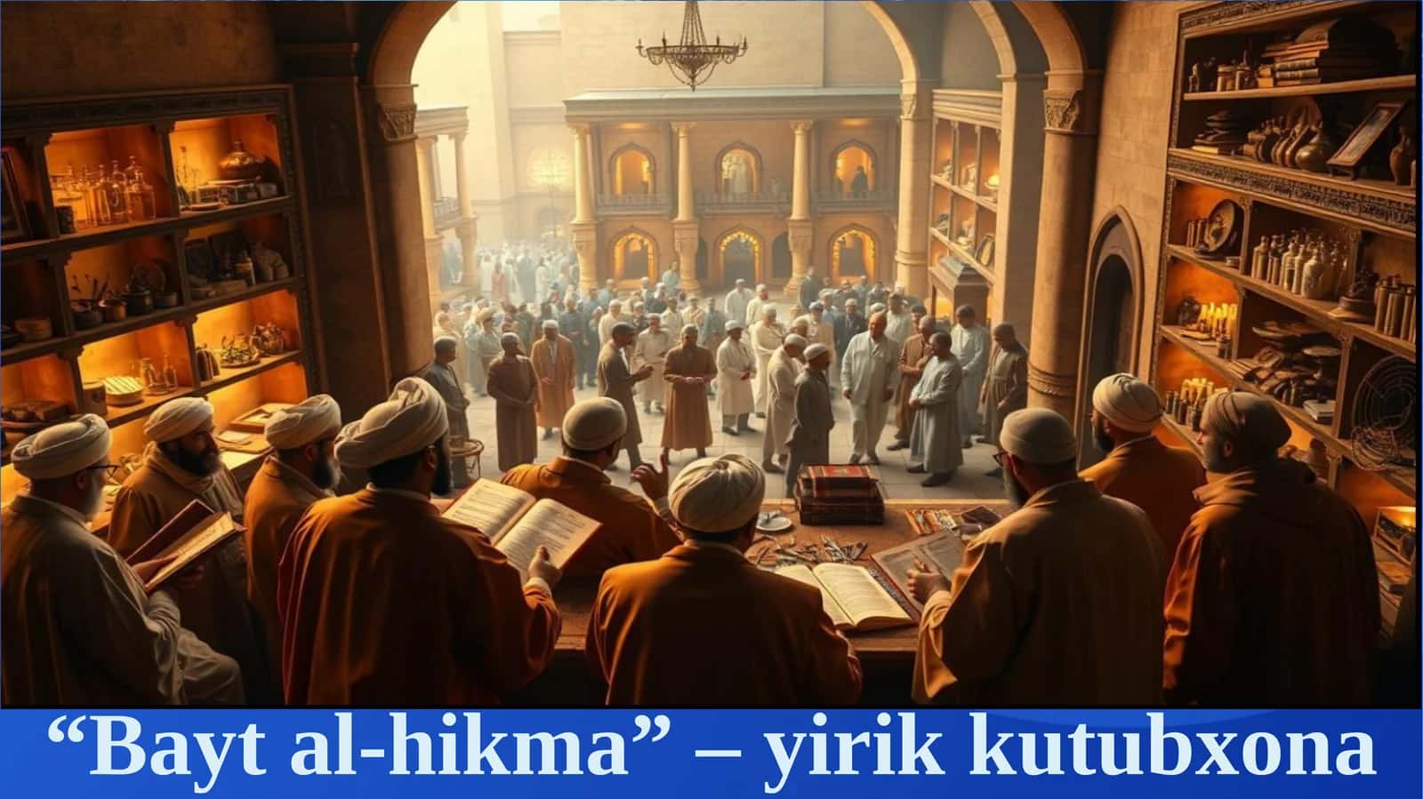 Bayt al-hikma” –yirik kutubxona 1