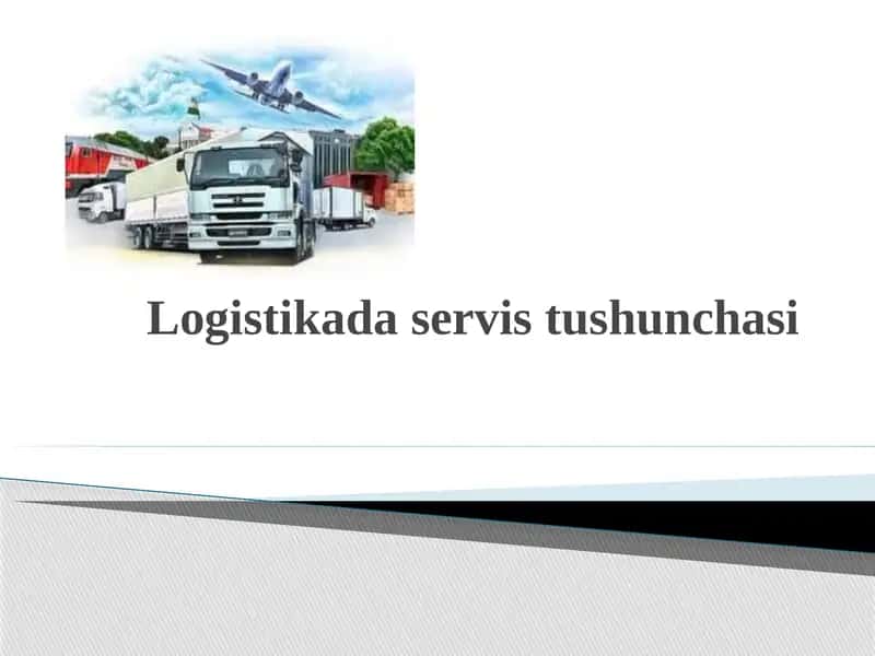 Servis logistikasi 1