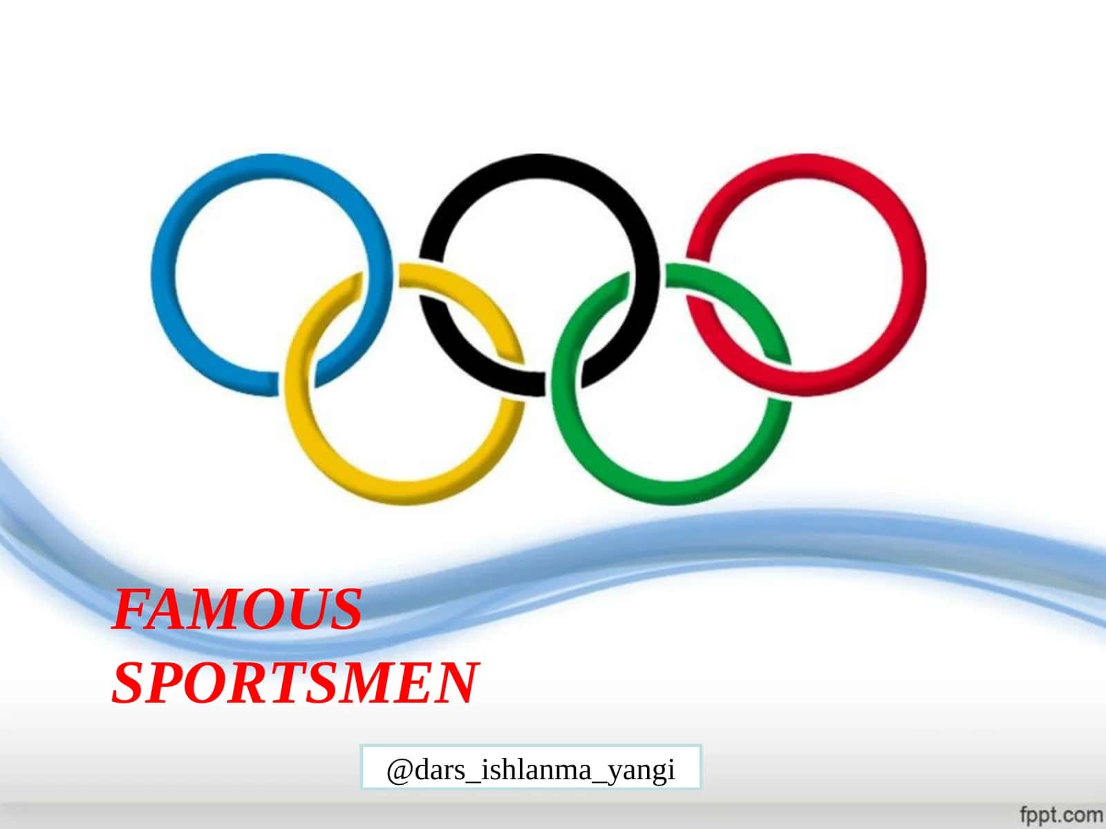 FAMOUS SPORTSMEN 1