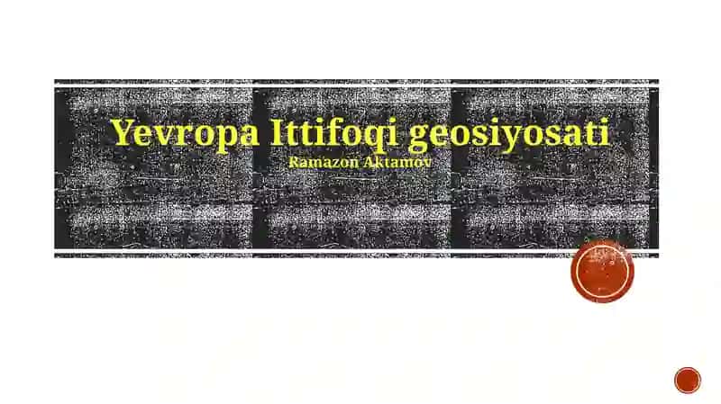 Yevropa Ittifoqi geosiyosati