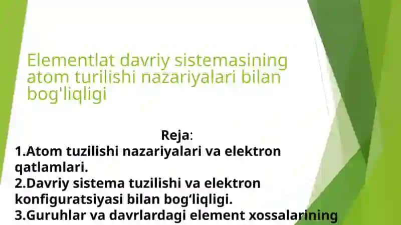 Elementlar davriy sistemasi