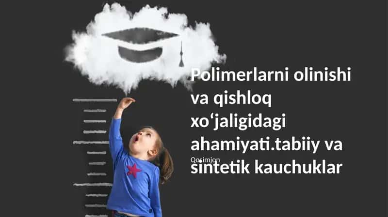 Polimerlarni olinishi va qishloq xoʻjaligidagi ahamiyati 1