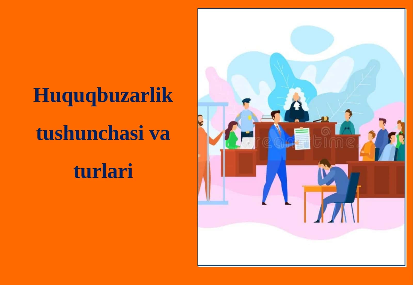 Huquqbuzarlik tushunchasi va turlari 1