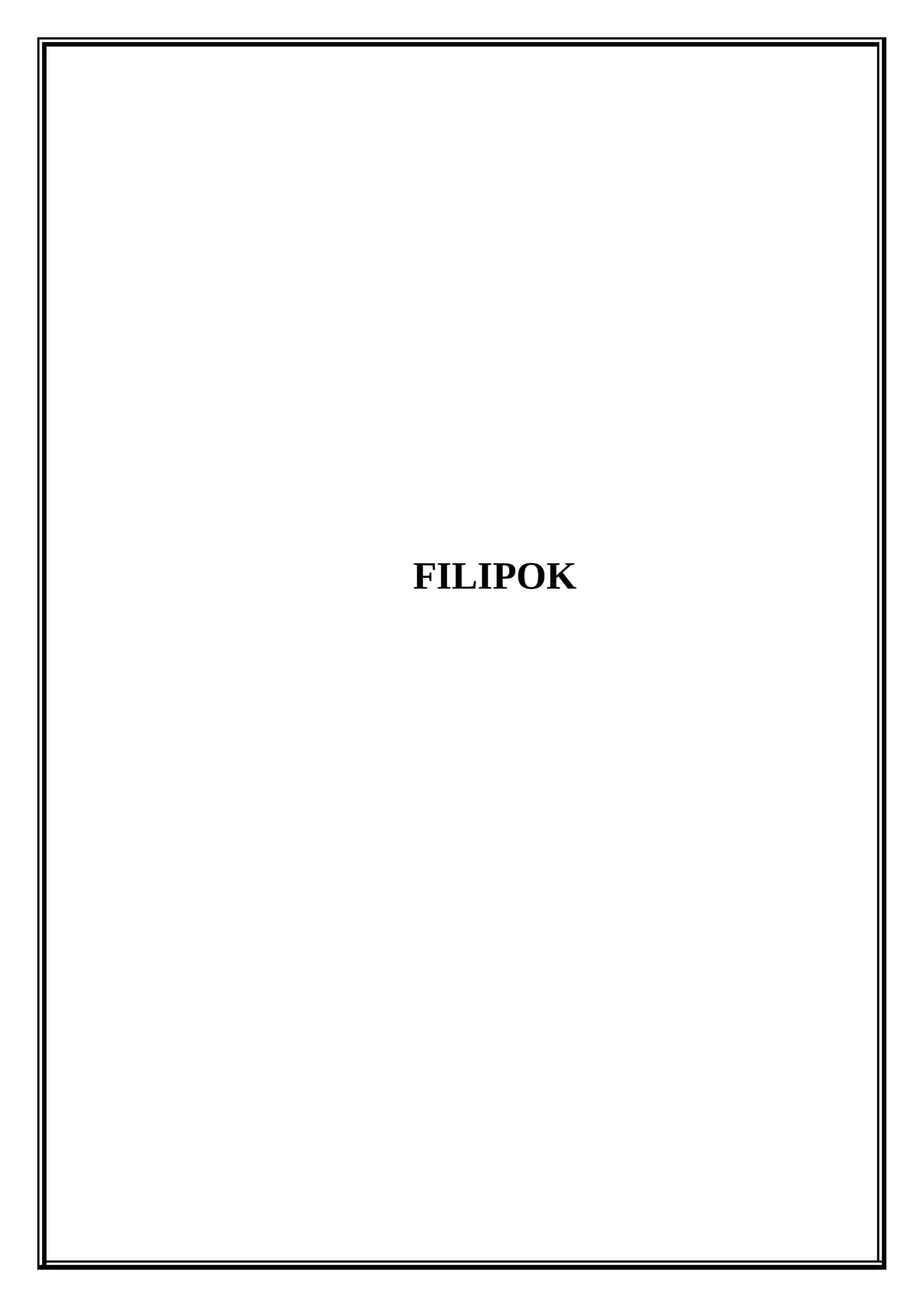 Filipok (Mikrodars Ishlanma) 1