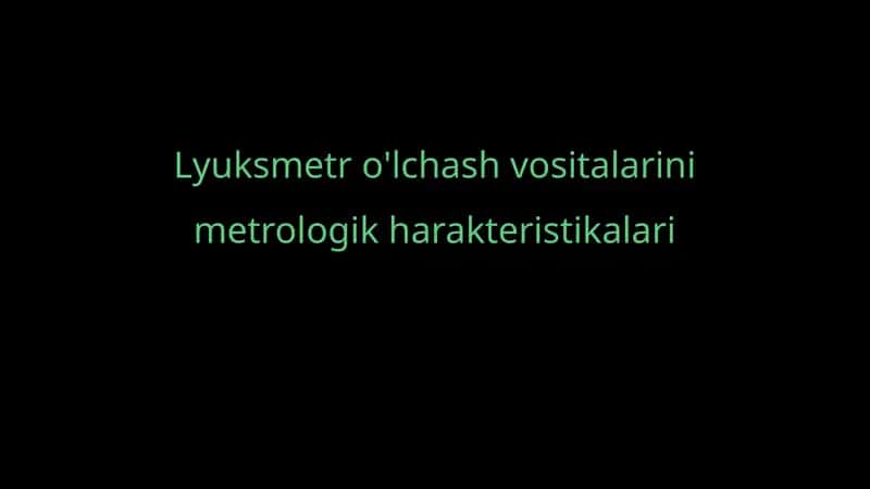 Lyuksmetr 1