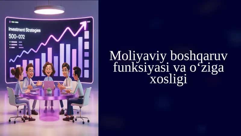 Moliyaviy boshqaruv 1