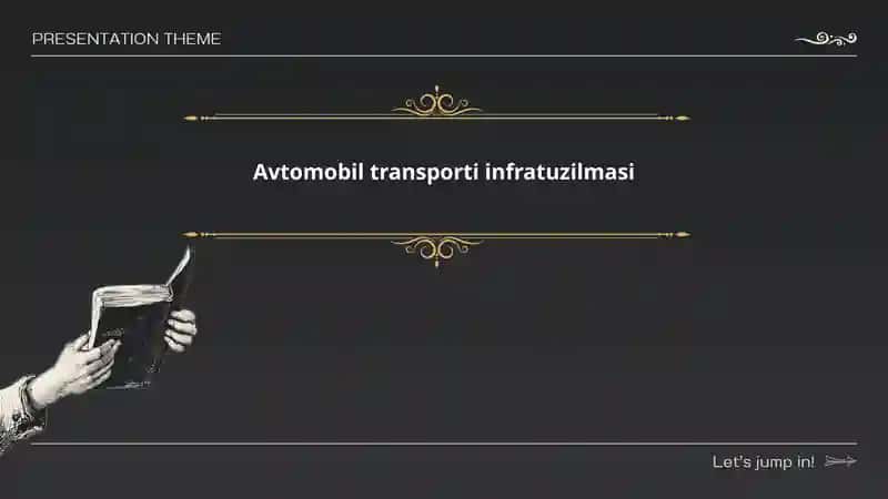 Transport infratuzilmasining rivojlanishi
