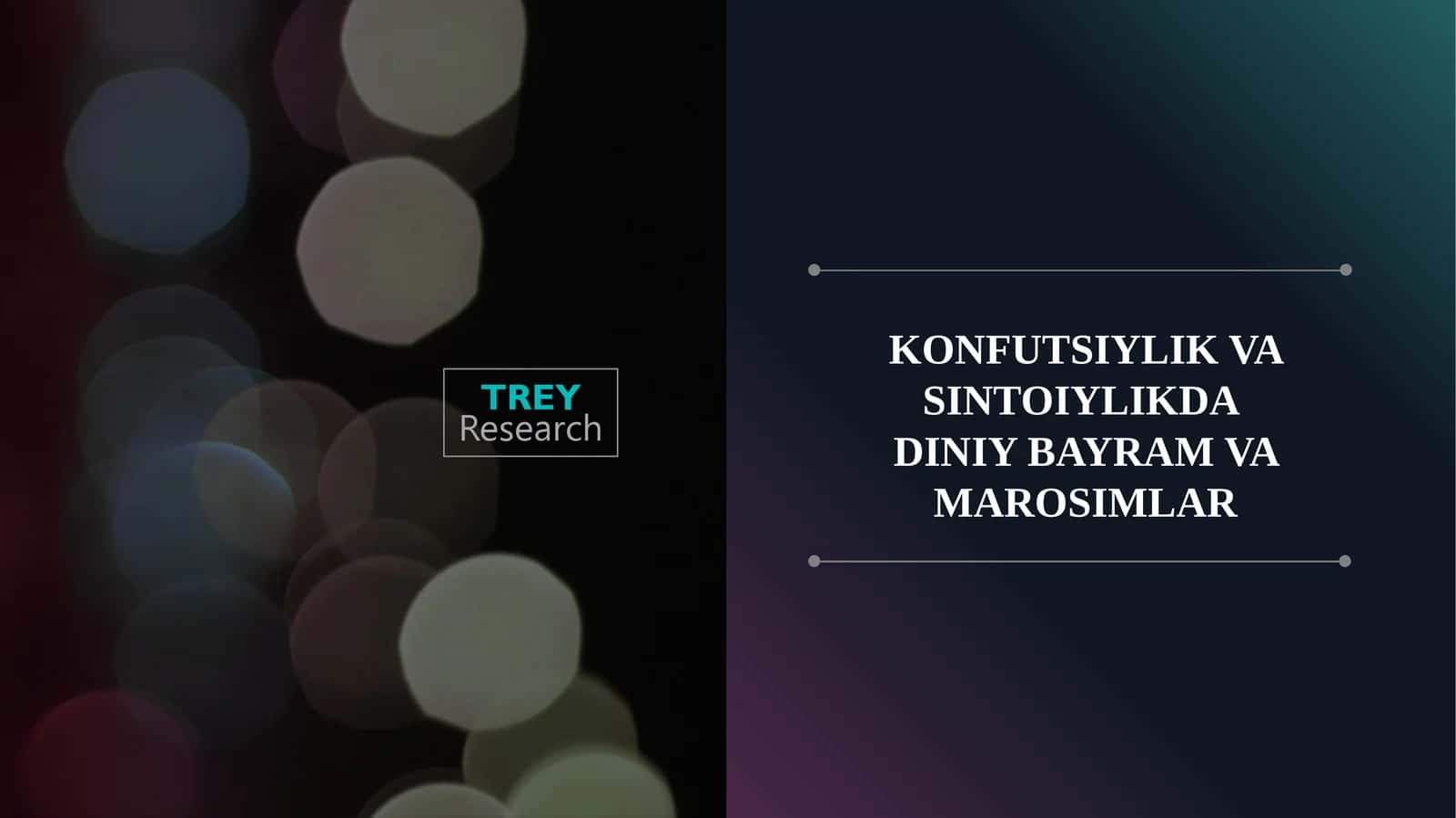 KONFUTSIYLIK VASINTOIYLIKDADINIYBAYRAM VAMAROSIMLAR 1