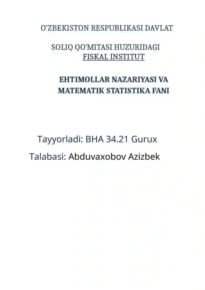 Bayes Formulasi