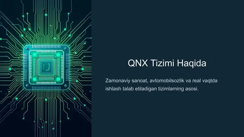 QNX Tizimi 1