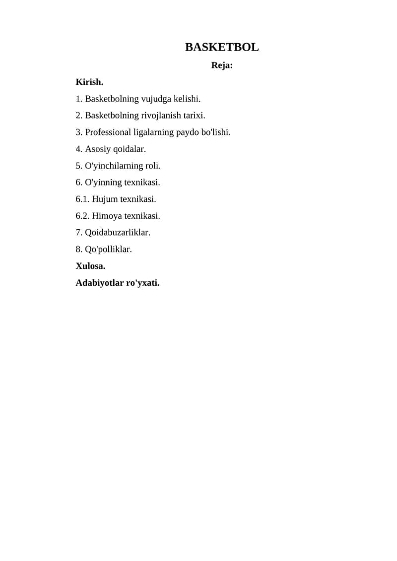 BASKETBOL 1