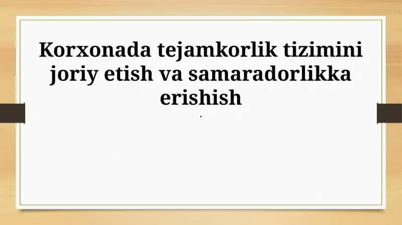 Xarajatlarni optimallashtirish va daromadni oshirish strategiyalari 1