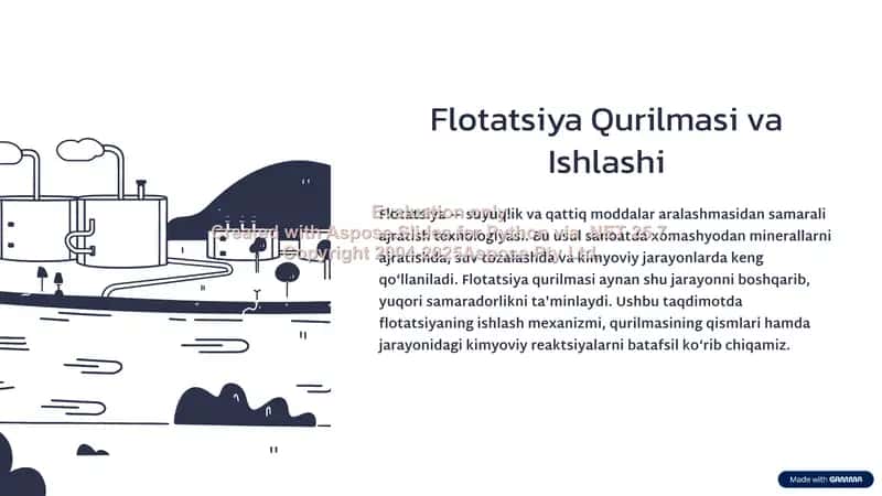 Flotatsiya Qurilmasi va Ishlashi 1