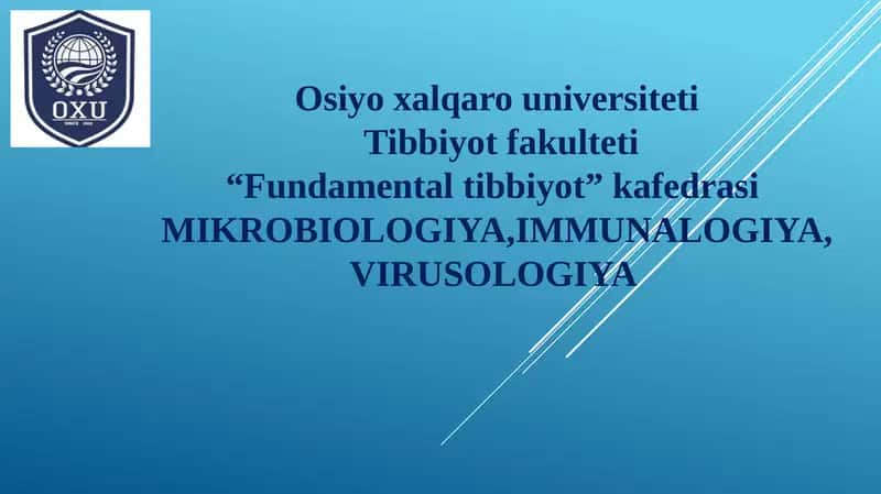 Autoimmun va allergik kasalliklar 1