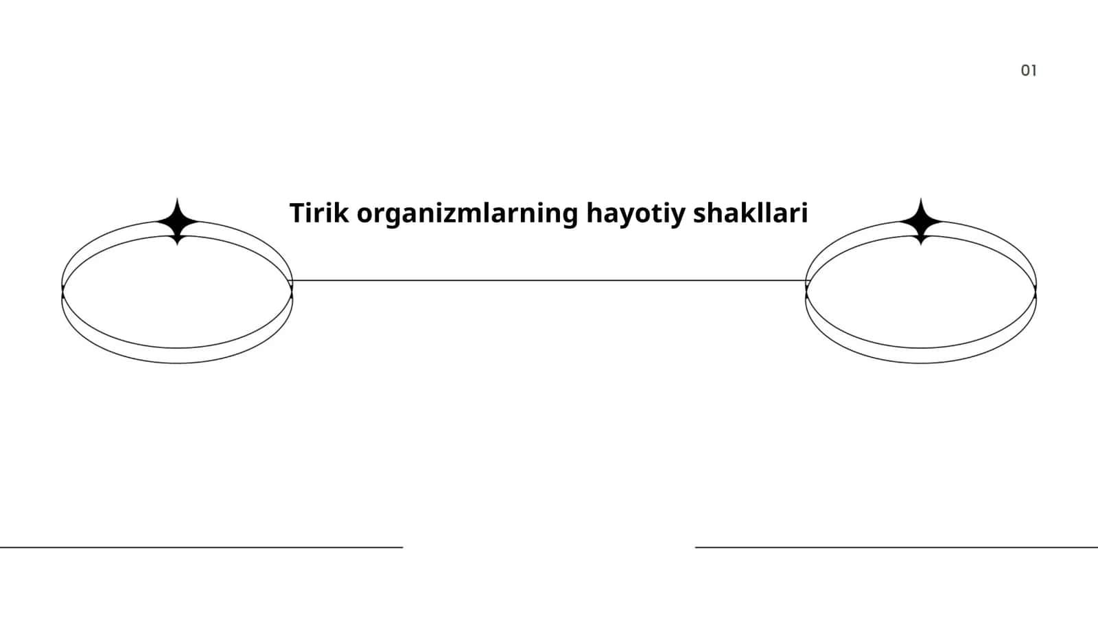 Tirik organizmlarning hayotiy shakllari 1