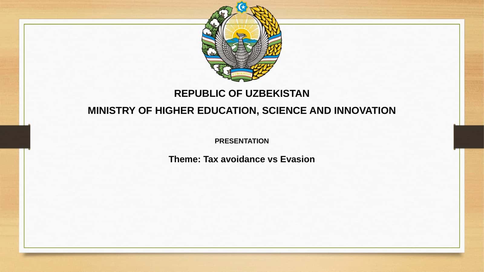 Tax avoidancevsEvasion 1