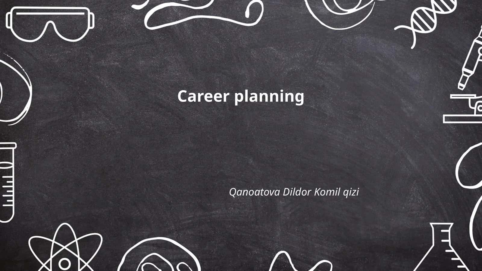 Career planning 1