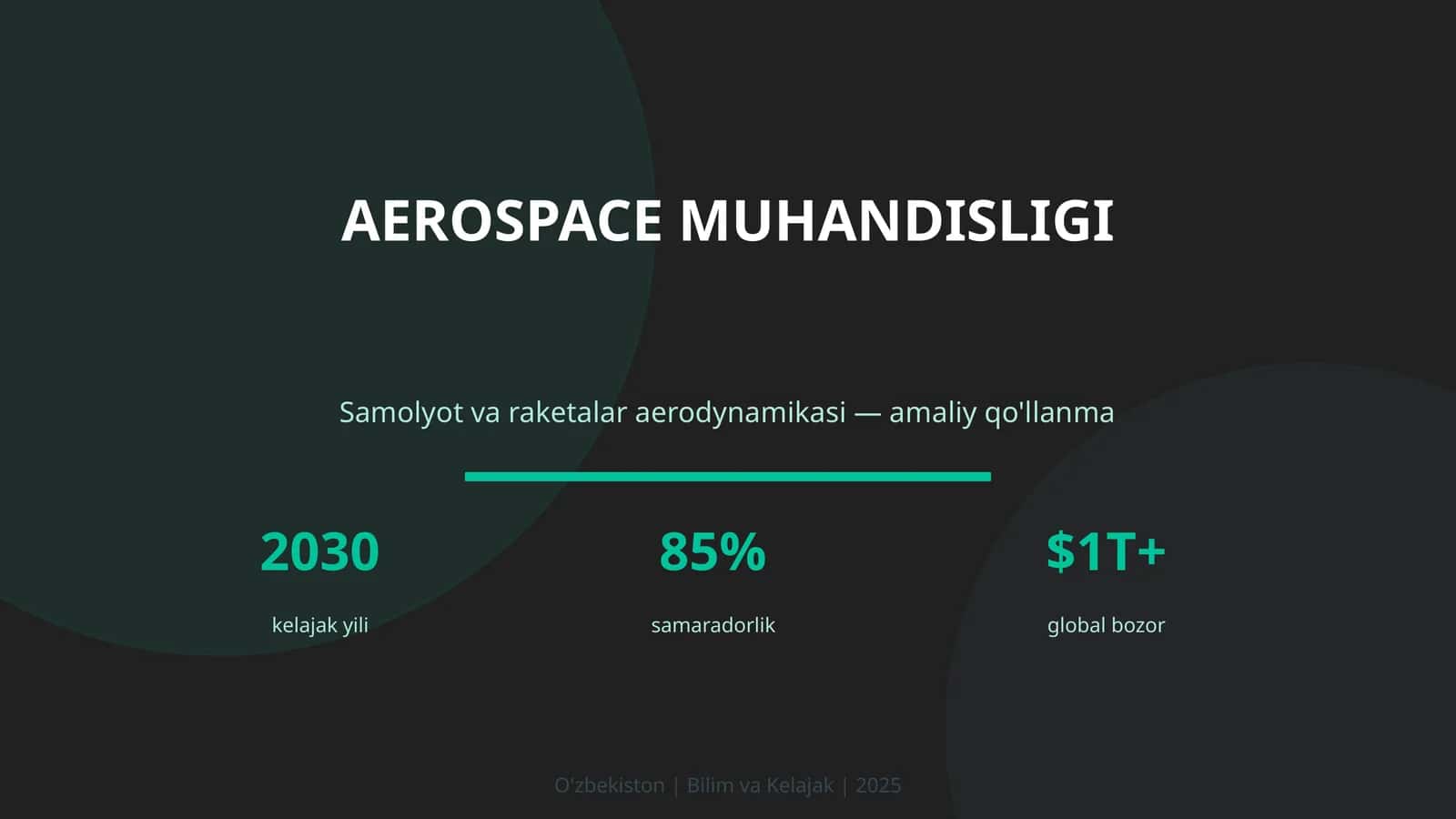 Aerospace muhandisligi 1