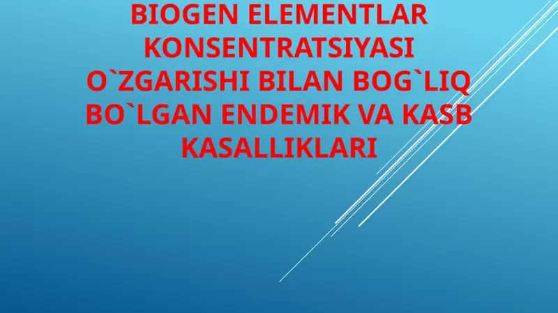 Biogenelementlar va ularning roli 1