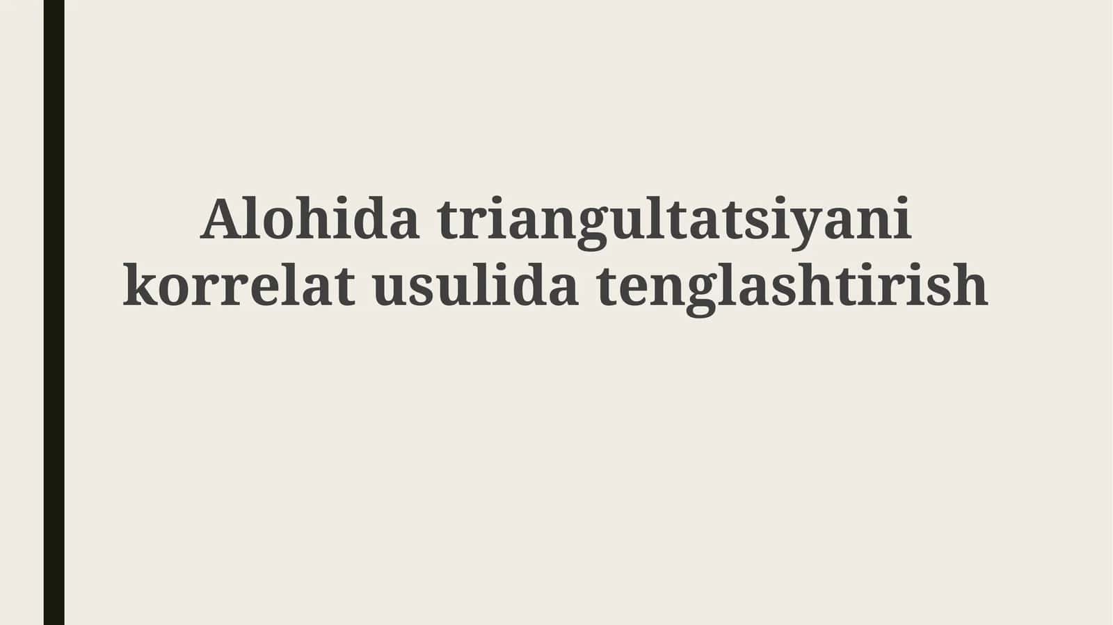 Korrelyatsiya Metodlari 1