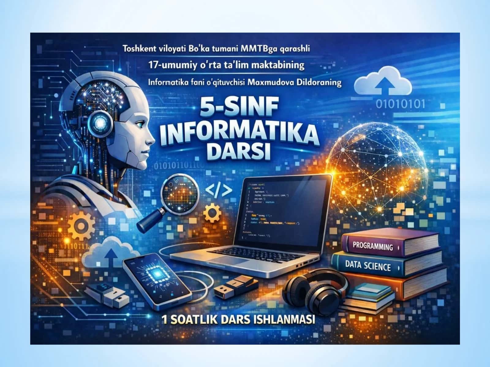 Dasturlashniboshlash.Robotnilabirintbo‘ylabharakatlantirish 1