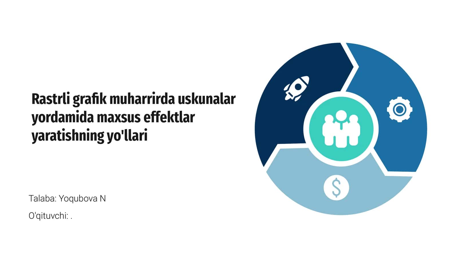 Rastrli grafik muharrirda uskunalar yordamida maxsus effektlar yaratishning yo'llari 1