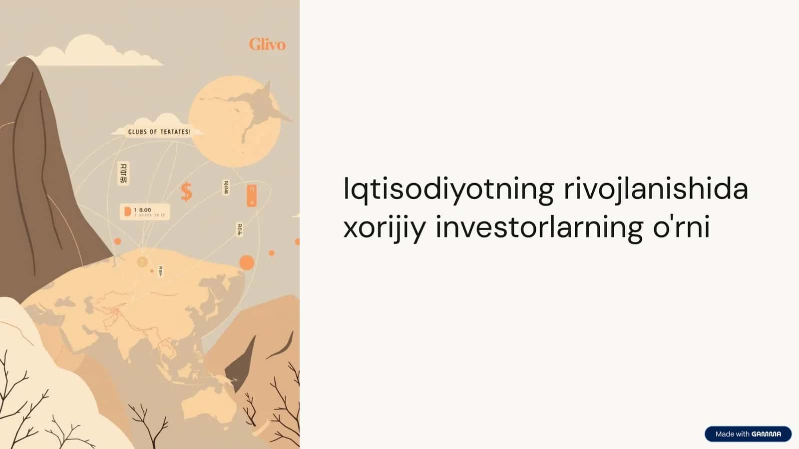 Iqtisodiyotning rivojlanishida xorijiy investorlarning o'rni 1