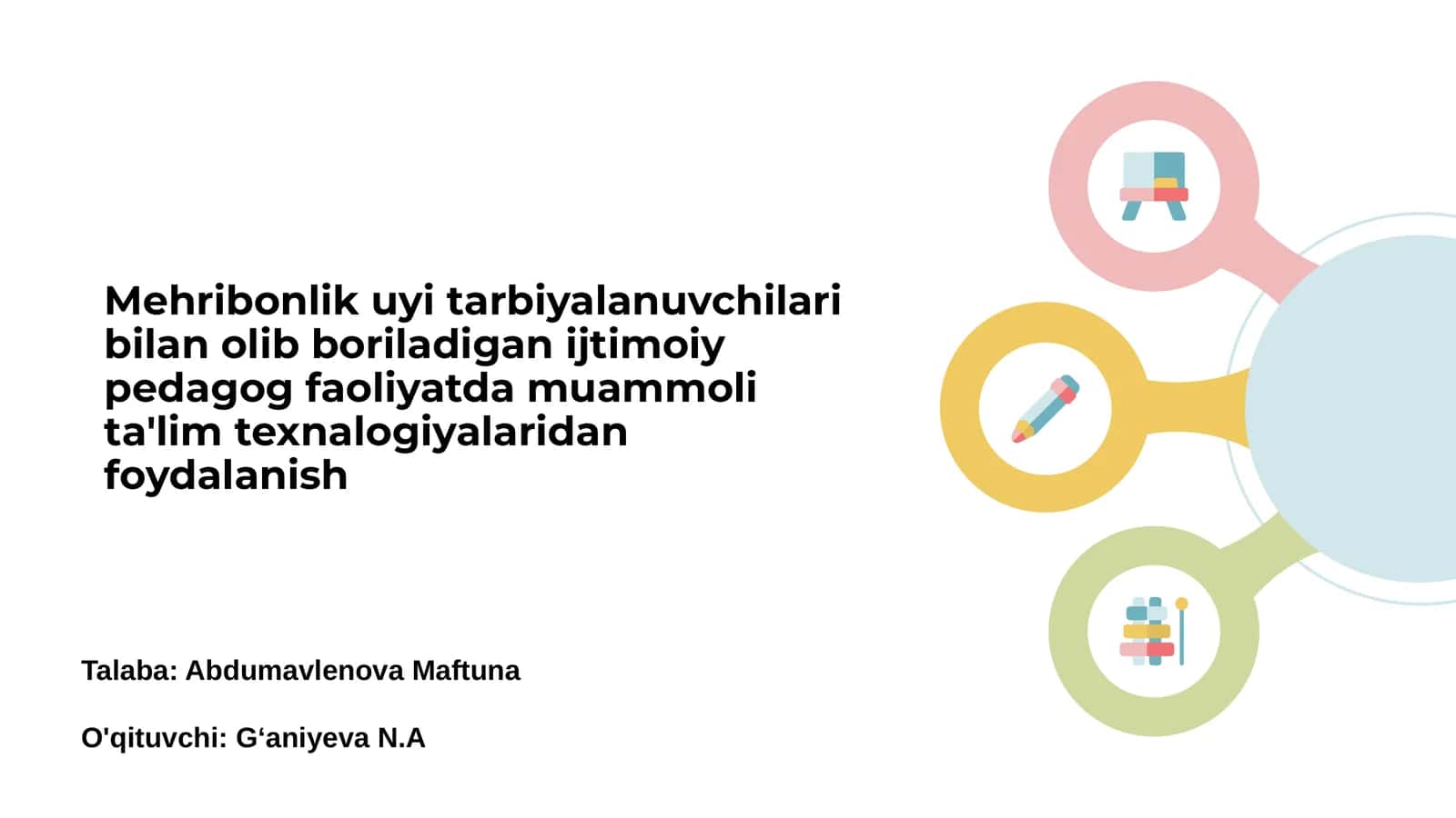 Ijtimoiy pedagog faoliyatda muammoli ta'lim texnologiyalari 1