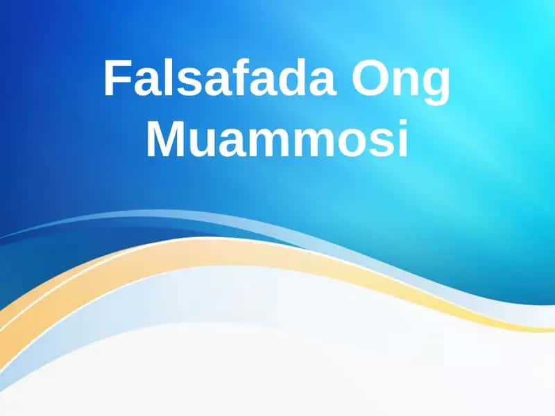 Falsafada Ong Muammosi 1