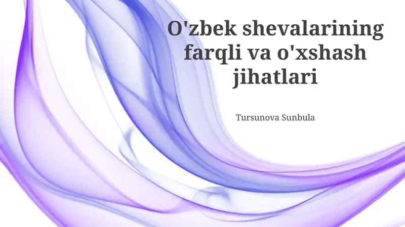 Adabiy tilning ta'siri 1
