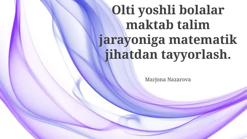 Kichkintoylar uchun jalb qiluvchi mashg'ulotlar 1