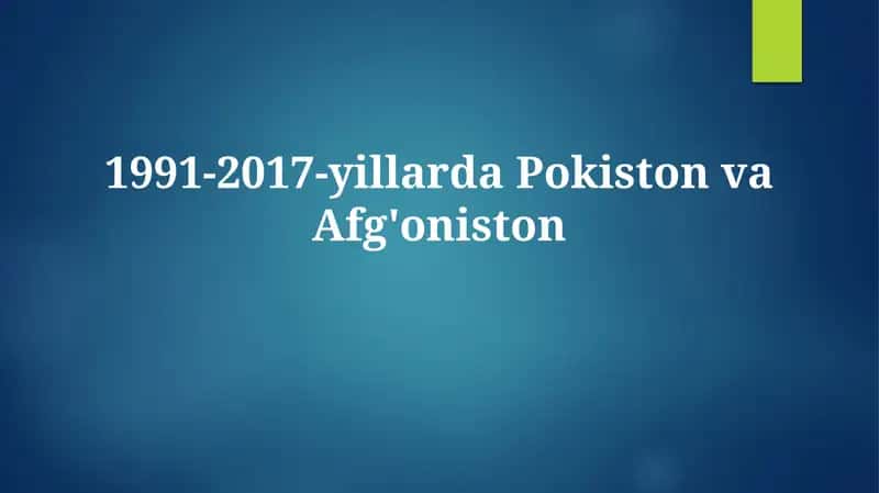 Mintaqaviy hamkorlik va xalqaro munosabatlar 1