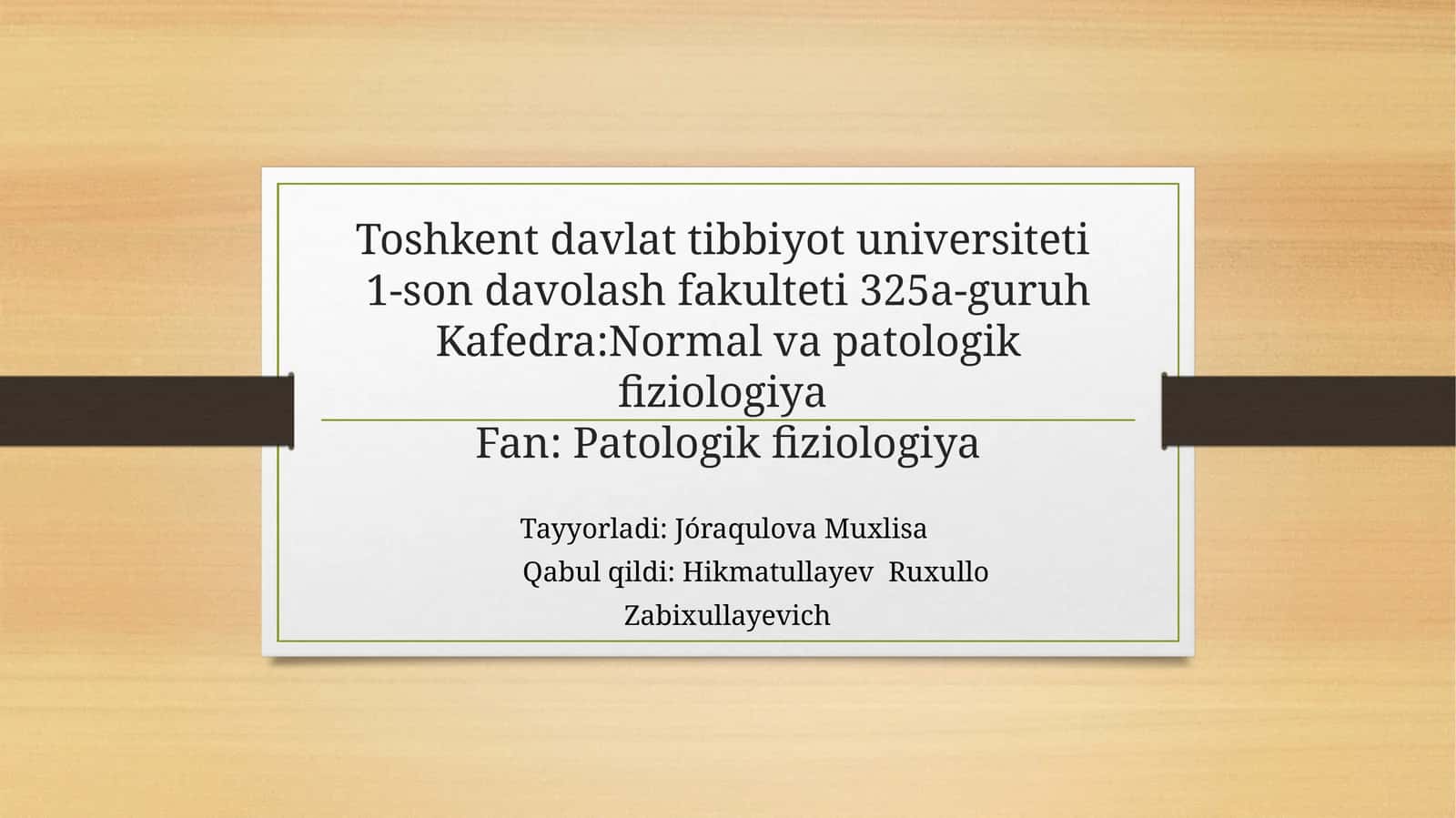 Essensial gipertoniya patogenezining zamonaviy aspektlari 1