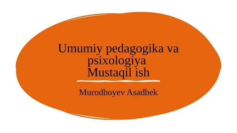Ta'limda an'anaviy va noan'anaviy innovatsion metodlarning qo'llanilishi 1