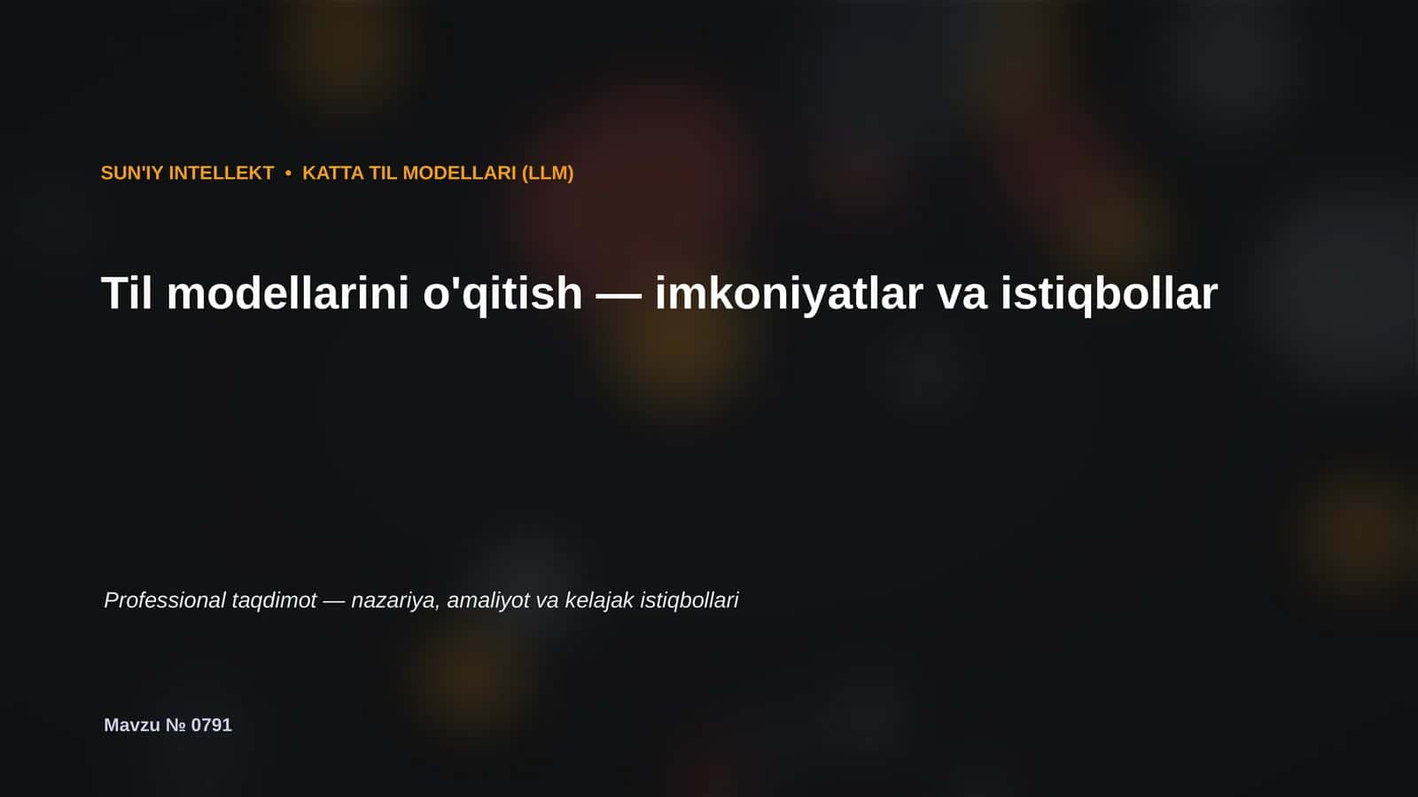 KATTA TIL MODELLARI (LLM) 1