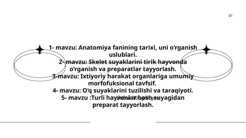 Anatomiya fanining tarixi, uni o‘rganish uslublari 1