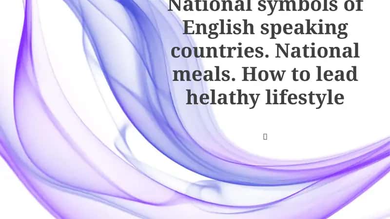 National Symbols of English-Speaking Countries 1