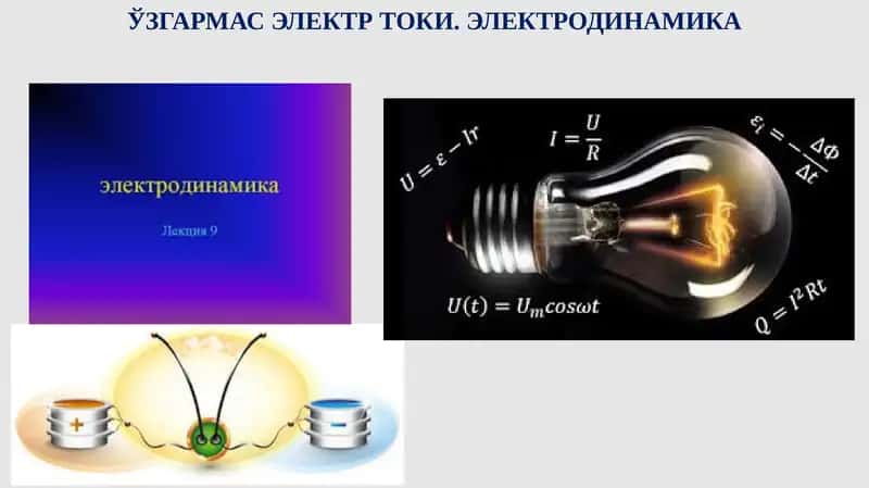 ЭЛЕКТРОДИНАМИКА 1