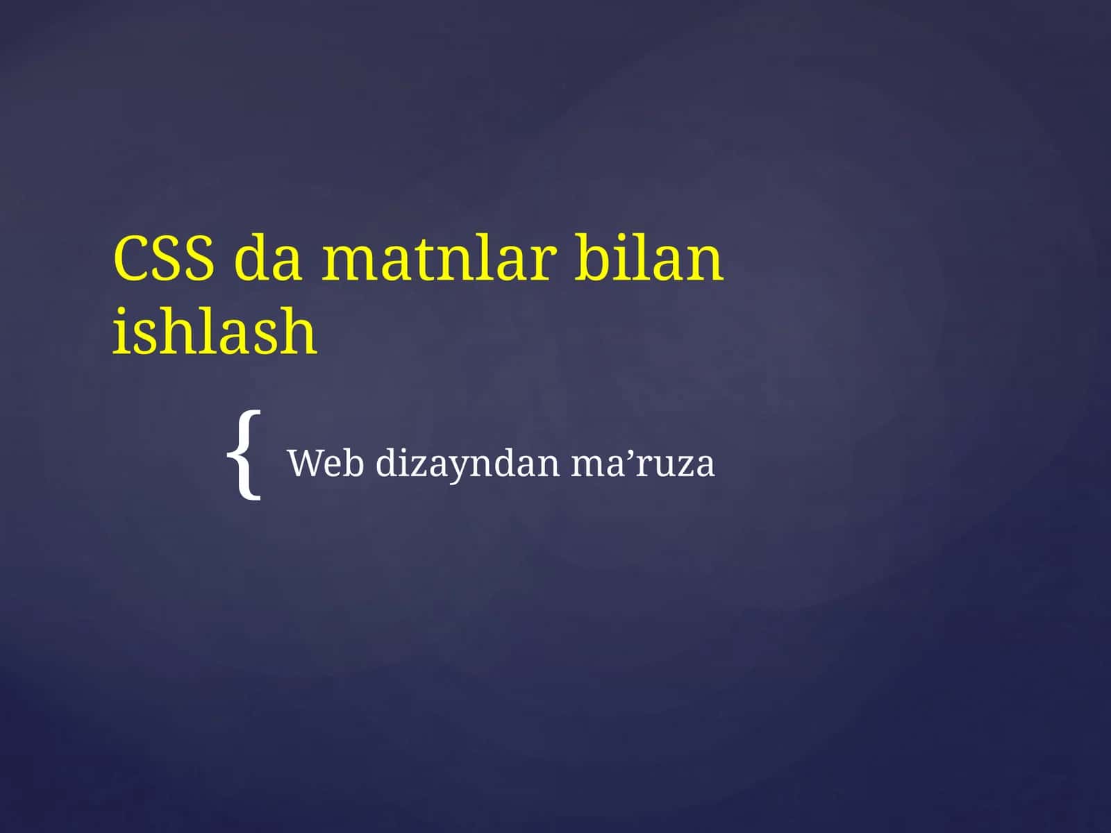 Font-size xususiyati 1