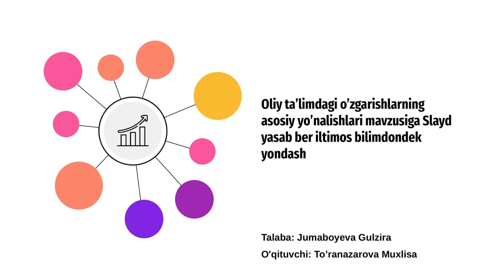 Oliy ta’limdagi o’zgarishlarning asosiy yo’nalishlari 1