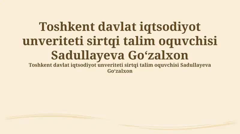 Davlat sektorida buxgalteriya hisobi axborot tizimi 1
