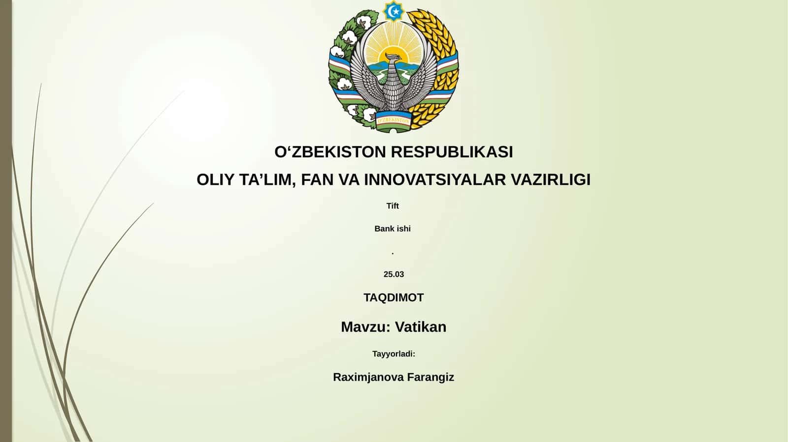 Vatikan 1