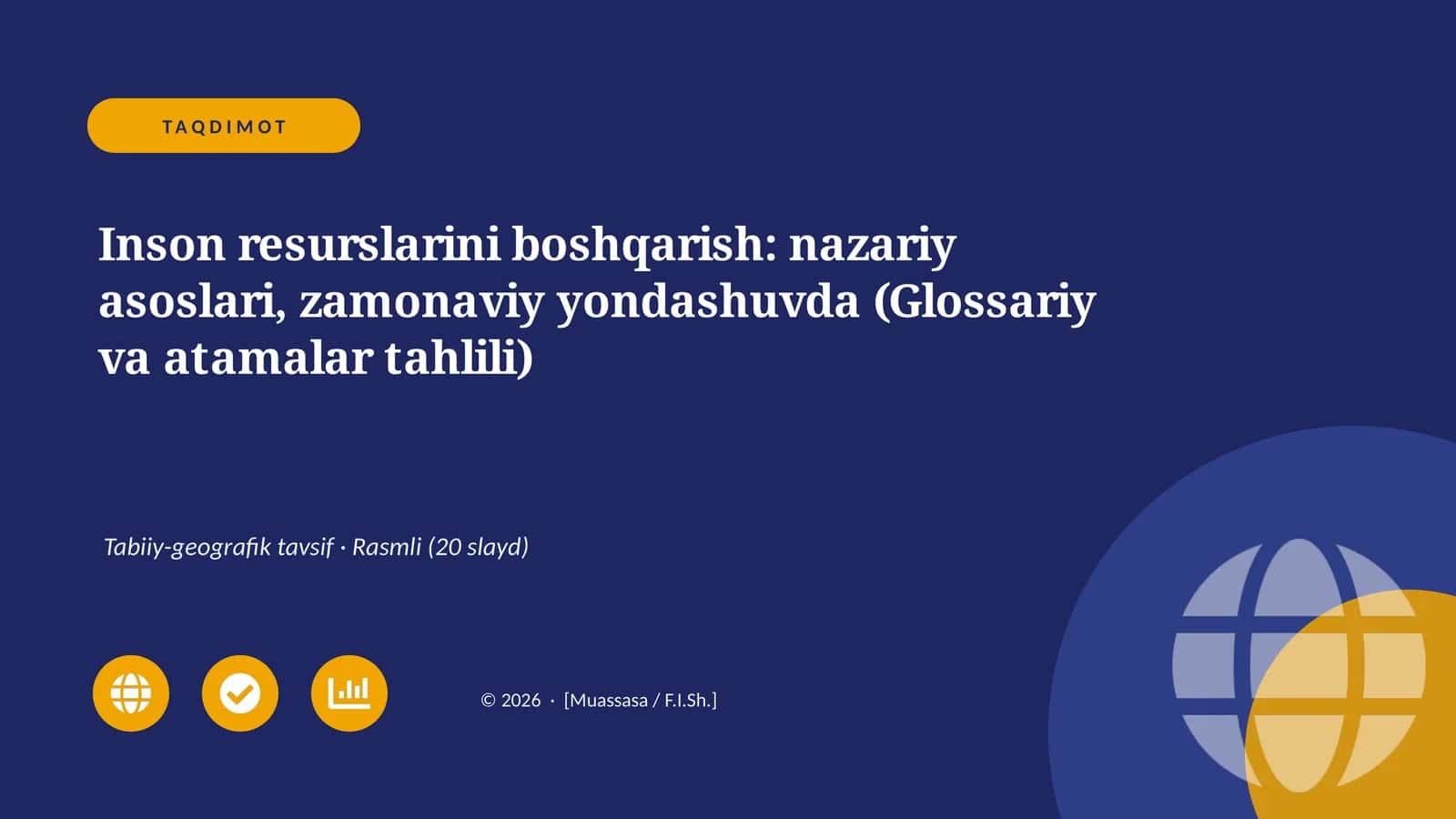 Inson resurslarini boshqarish: nazariy asoslari, zamonaviy yondashuvda (Glossariy va atamalar tahlili) 1