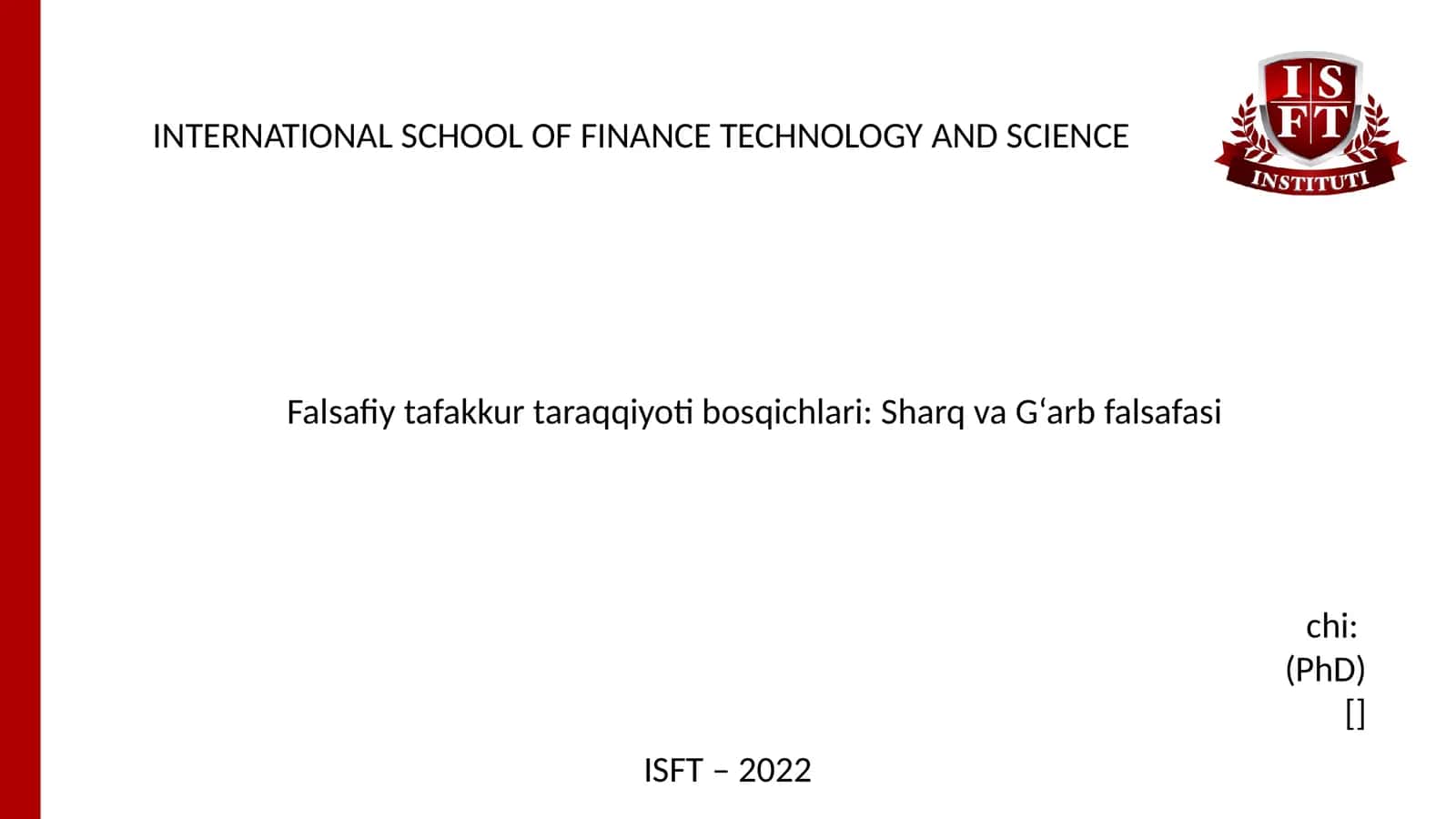 Qadimgi Sharq va G‘arb falsafasining umumiy jihatlari 1