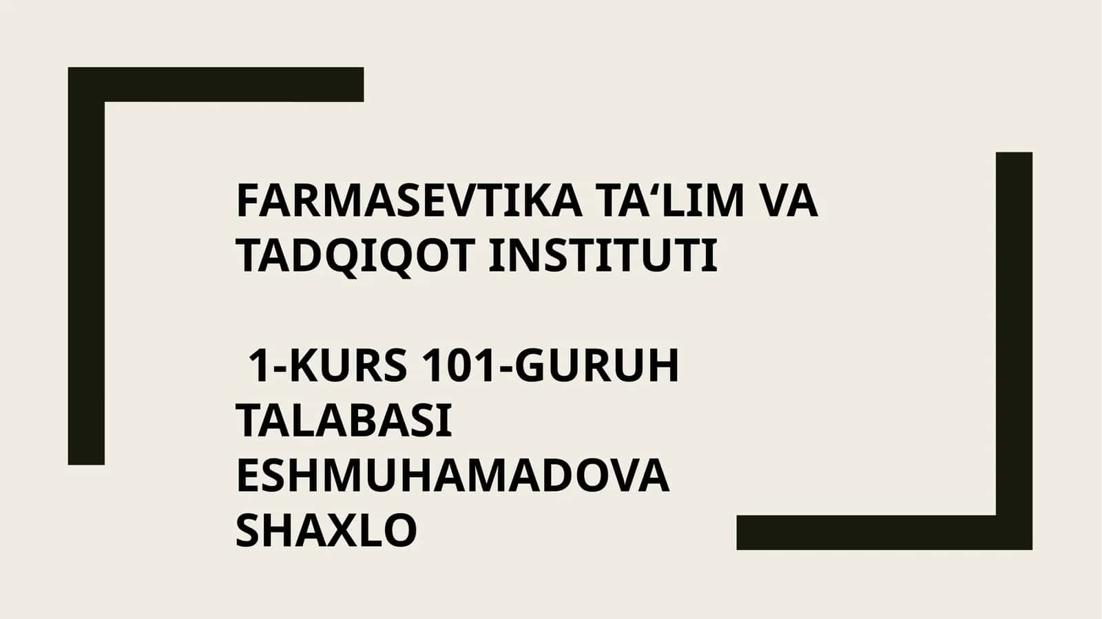 Tibbiyotdiantologiyasiningasosiy qoidalarivaatamalari 1