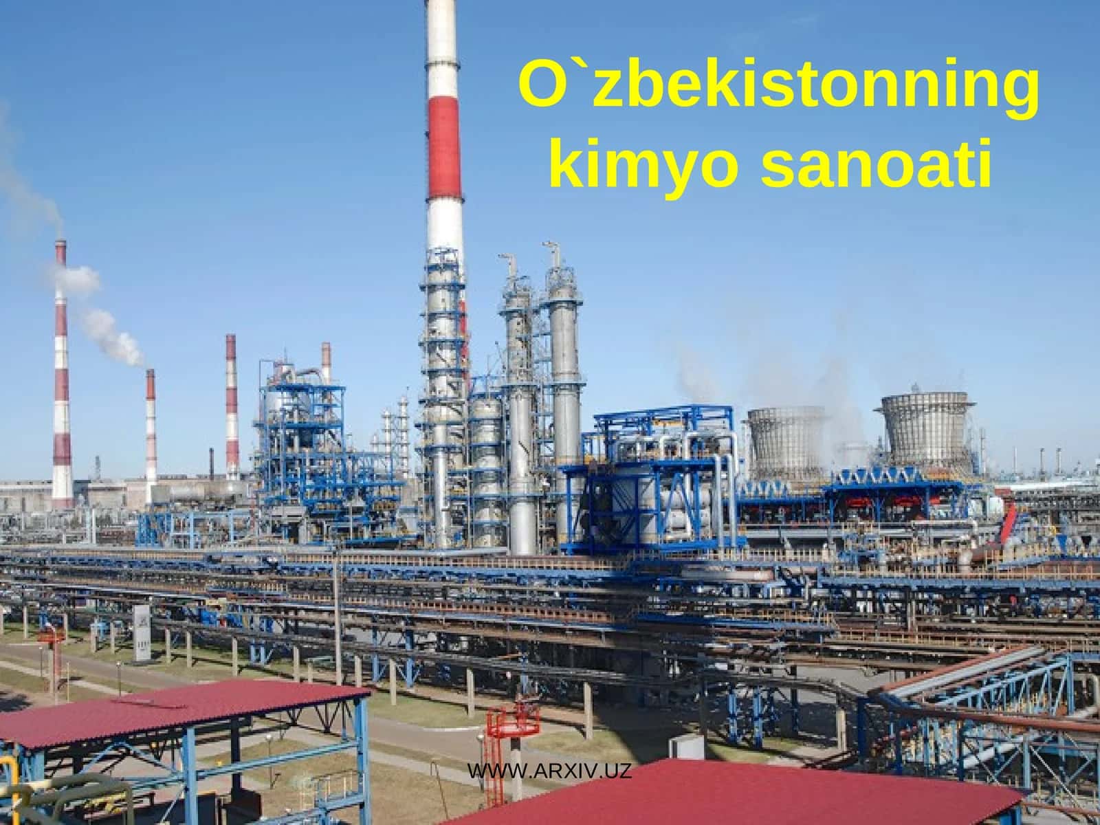 O`zbekistonning kimyo sanoati 1