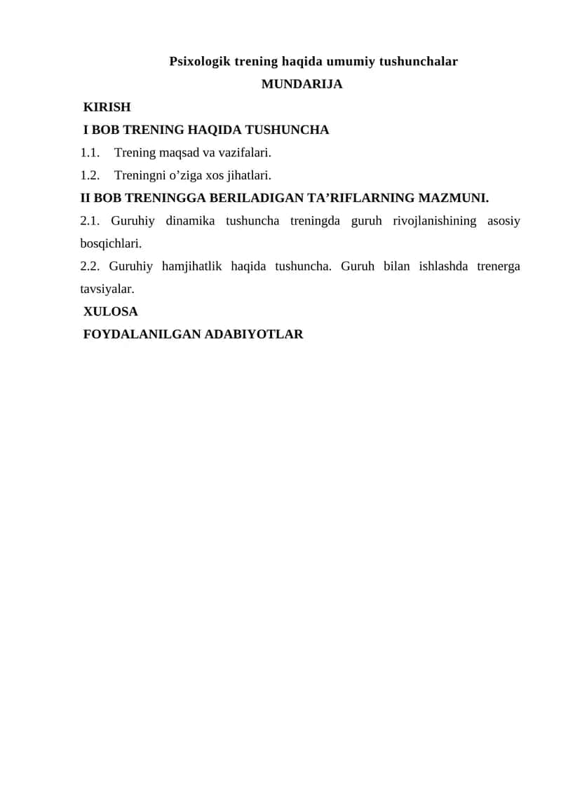 Psixologik Trening Haqida Umumiy Tushunchalar 1