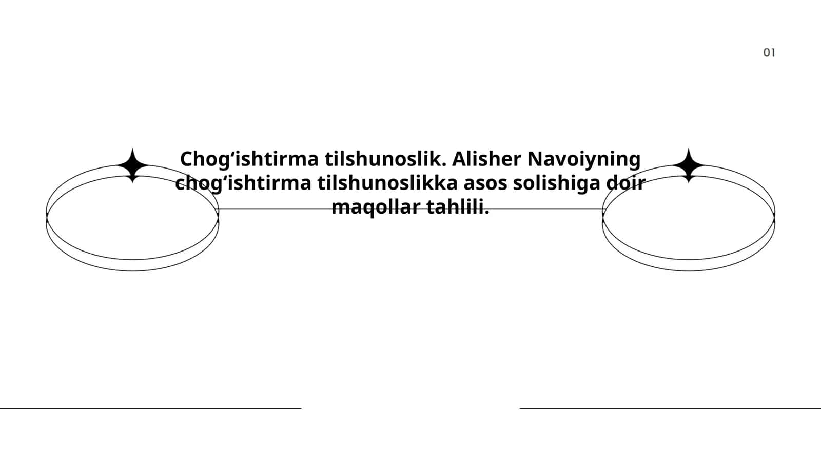 Navoiyning chogʻishtirma tilshunoslikka asos solishiga doir maqollar tahlili 1
