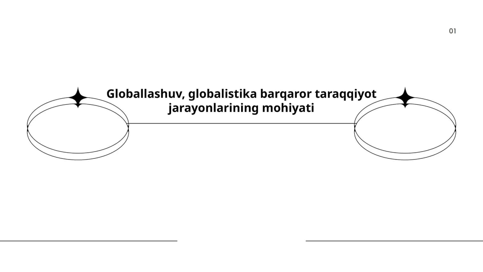 Globallashuv, globalistika barqaror taraqqiyot jarayonlarining mohiyati 1