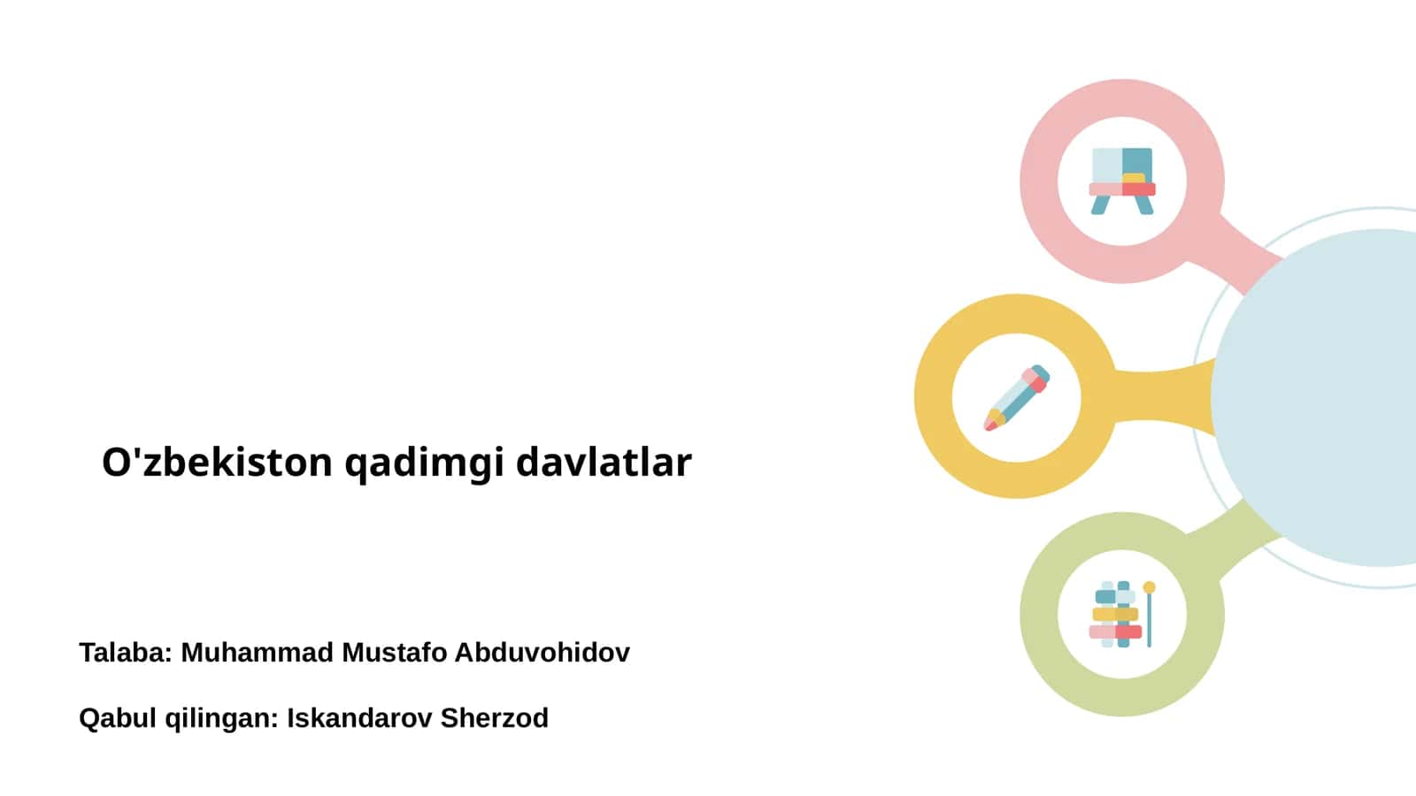 O'zbekiston qadimgi davlatlar 1